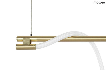 MOOSEE lampa wisząca SERPIENTE 120 złota (MSE010100178) - Moosee