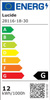 Lampa sufitowa BRICE-LED (28116/18/30) - Lucide