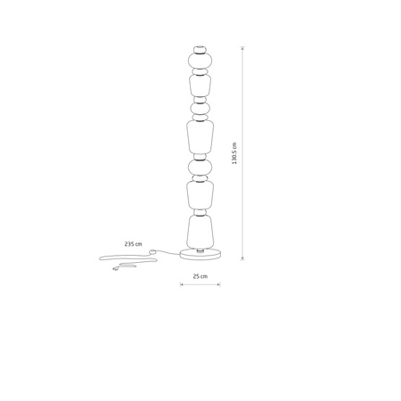 Lampa podłogowa CERAMIC LED (11704) - Nowodvorski