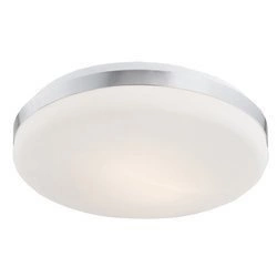plafon 2 pł. SALADO  biały  2 x E27/15W LED ARGON 670