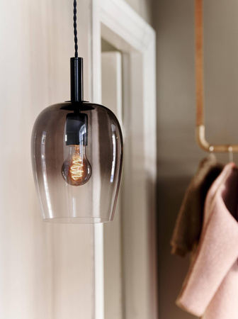 Lampa wisząca UMA Nordlux E27 40W Szkło Szary