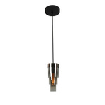 GRANS Lampa wisząca pojedyncza z potrójnymi kloszami cylindrycznymi (6211-0110) - Aviano Lighting