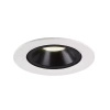 NUMINOS® GIMBLE L, oprawa sufitowa wpuszczana biała/czarna 2700 K 55° (1005990) - SLV