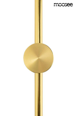 Minimalistyczny kinkiet OMBRE 120 złota (MSE1501100414) - Moosee