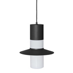 CAPONIO A czarna sufitowa lampa wisząca (CPA122P0) - Ummo