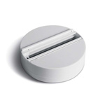 SURFACE MOUNT BASE FOR TRACK SPOTS 100-240V WHITE (19413 Zambelis) - Zambelis