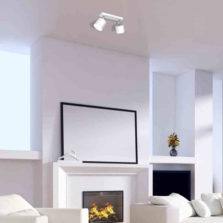 Lampa sufitowa DIXIE WHITE 2xGX53 (MLP7595) - Milagro