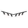 Zestaw Oprawa Pipe Ring Track Czarny 6xGU10 2m (ML2085) - Milagro