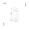 Lampa Wisząca LYNX 2xE14 (MZ5006) - Milagro