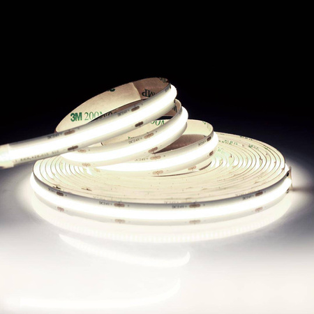 Zestaw Taśma COB 320/m 6000K IP20 5m + Zasilacz (EKZ631) - Eko-Light