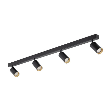 Reflektory na listwie AMIS BLACK LAMPA SUFITOWA 4 (10635) - TK Lighting
