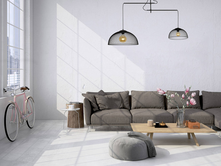 Lampa wisząca CONCEPT czarna P0455  - Maxlight