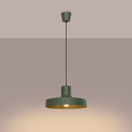 Lampa wisząca BILO zielona oliwka (SL.1705) - Sollux Lighting