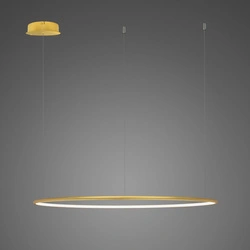 Lampa wisząca Ledowe Okręgi No.1 120cm 3k złota ściemnialna (LA073/CO_120_in_3k_gold_dimm) - ALTAVOLA DESIGN