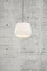 Lampa wisząca z bawełnianym abażurem DICTE Nordlux E27 60W Tekstylia Biały