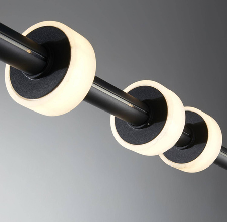 Lampa wisząca RINGO LED czarna 150 cm (ST-8955P-L) - Step into Design