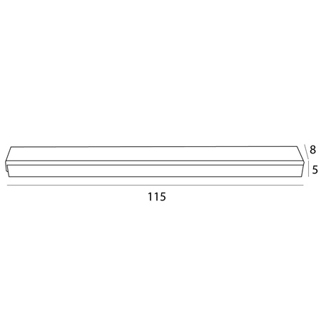 MAXLIGHT C0258 LAMPA SUFITOWA FLEX 30W CZARNA