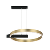 PENDANT LED LIGHT 41W 3000K ALUMINIUM GOLD MATT BLACK (22011 Zambelis) - Zambelis