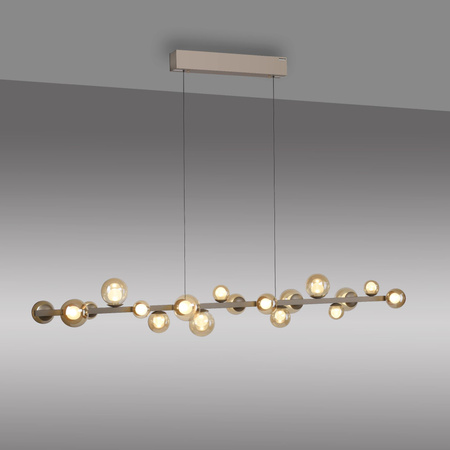 PUE E-POPUP LAMPA WISZĄCA BRĄZOWA (2558-97) - Paul Neuhaus