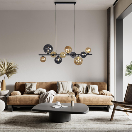 POPSICLE LAMPA WISZĄCA SMOKY/BURSZTYN (2583-18) - Paul Neuhaus