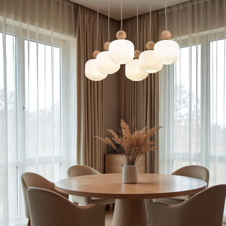 BALLO LAMPA WISZĄCA 6XE14 (11052) - TK Lighting