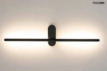 Lampa ścienna TOBIA czarna (MSE010100350) - Moosee