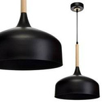 Lampa wisząca TAYLOR BLACK 1xE27 60W (MLP6218) - Milagro