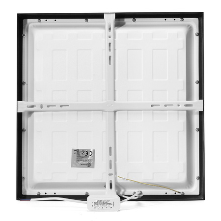 Panel led natynkowy 40x40cm czarny 36w 4000K - Syntron