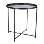 Stolik kawowy MOON tytan (DP-F80 titanium) - Moos Home