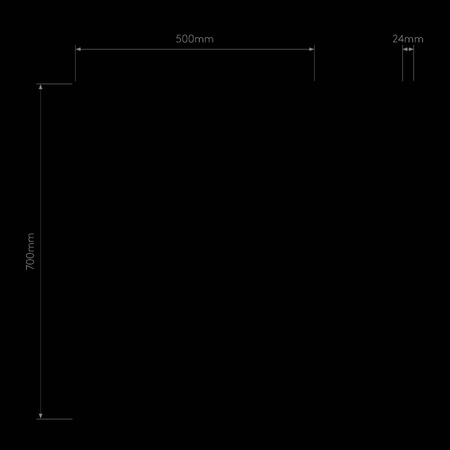 Lustro podświetlane  Ascot 700 (1486002) - Astro Lighting