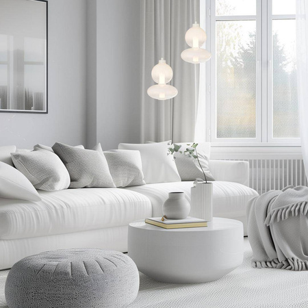 Lampa wisząca DAPHNE WHITE 12W (ML0862) - Milagro