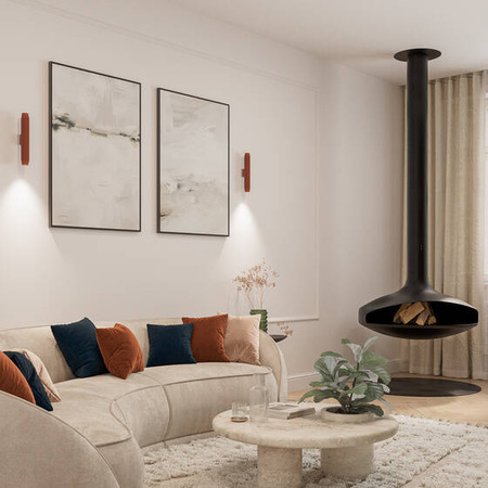 Kinkiet TRIBA mini LED M930 41° terakota (26566-M930-WR-00-83) - Aqform