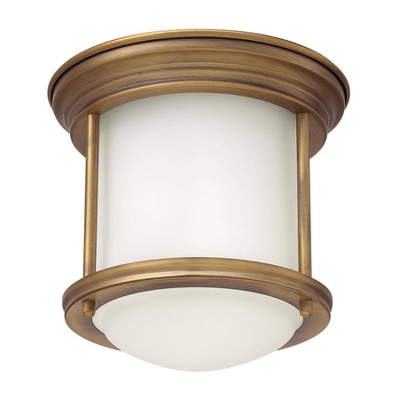 Lampa sufitowa Hadrian - Szczotkowany brąz (QN-HADRIAN-MINI-F-BR-OPAL) - Quintiesse