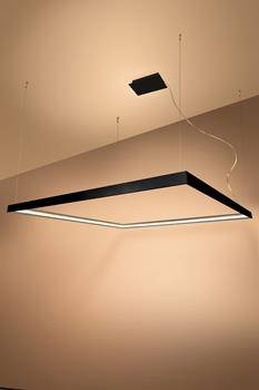 Żyrandol NELYA L czarny LED 3000K (TH.154) - Thoro Lighting