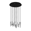 Lampa wisząca SARDENARA czarna (390209) - EGLO