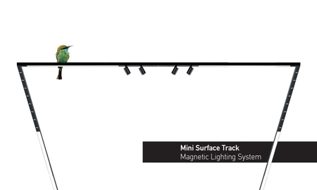 MAGNETIC SURFACE CLIP FOR MINI TRACK 24V (22264 Zambelis) - Zambelis