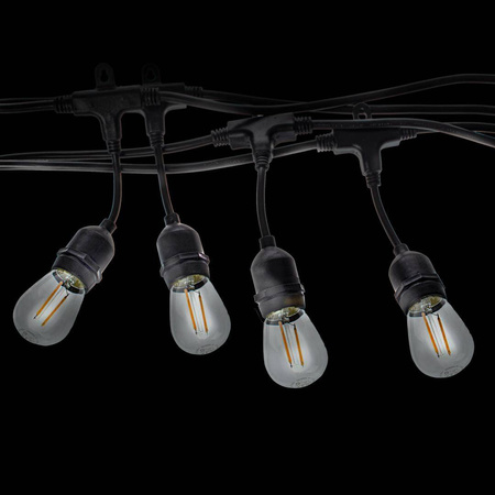 GIRLANDA 10 METRÓW Z ŻARÓWKĄ FILAMENTOWĄ 10x1,5W (EKO6925) - Eko-Light