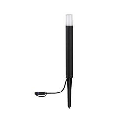 Outdoor Plug & Shine słupek Flarea 400 IP65 3W 3000K Czarny metal (PL94536) - Paulmann