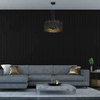 Lampa wisząca SENSO Black/Gold 3xE27 (MLP7298) - Milagro
