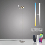 Lampa podłogowa ściemnialna, sterowana Smart ALUMINIUM (324-95) - Paul Neuhaus