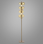 PURE POPUP LAMPA PODŁOGOWA BRĄZOWY (557-97) - Paul Neuhaus