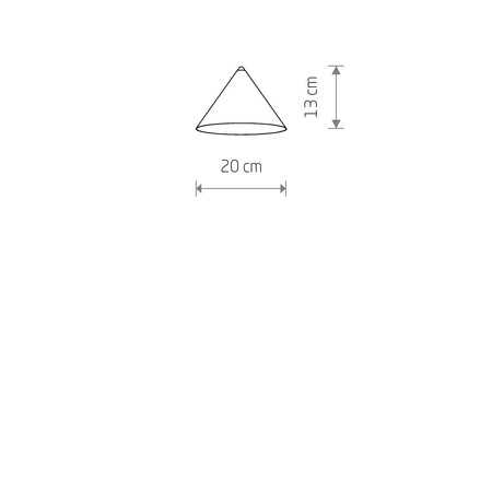 Klosz do systemu Cameleon CAMELEON ZENITH S (11500) - Nowodvorski