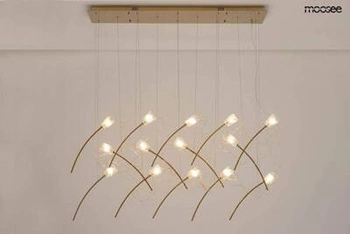 Lampa wisząca TULIPPE 14 LINE złota (MSE1501100169) - Moosee