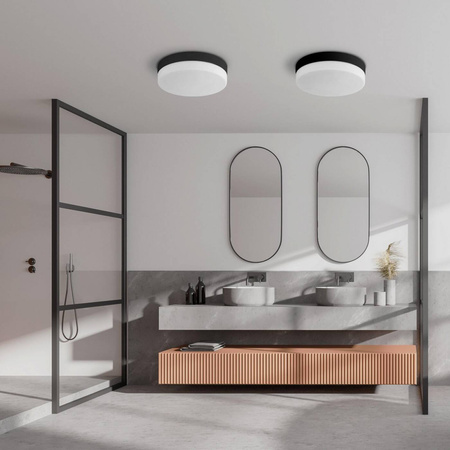 Plafon łazienkowy PORI BLACK IP 44 (862) - TK Lighting