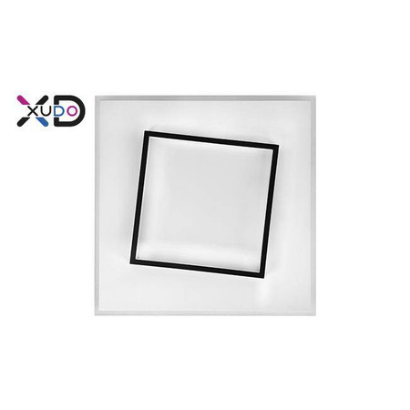 Plafon LED 32W 40x40cm 4000K czarny (XD-LA126) - Xudo