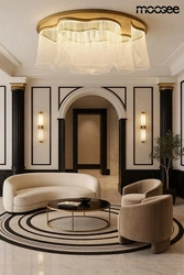 Ozdobny plafon FIREFLY    180 złota (MSE1501100586) - Moosee