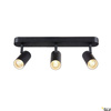 NOBLO III, lampa sufitowa natynkowa LED indoor, 2700K, kolor czarny (1002976) - SLV