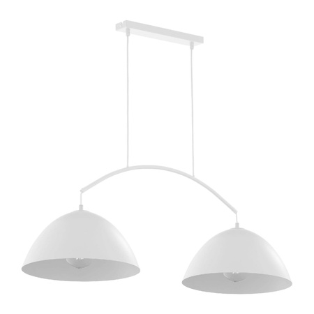FARO NEW WHITE LAMPA WISZĄCA 2 PŁ (6007) - TK Lighting