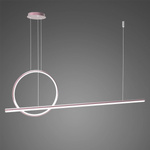 Lampa wisząca Linea No.2 40cm 3k różowo złota Dali (LA087/PX143_40_3k_rose_gold_Dali) - ALTAVOLA DESIGN
