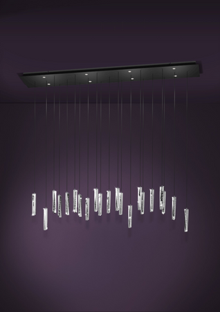 Lampa wisząca SARDENARA czarna (390211) - EGLO